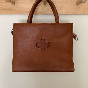 Brown firm purse